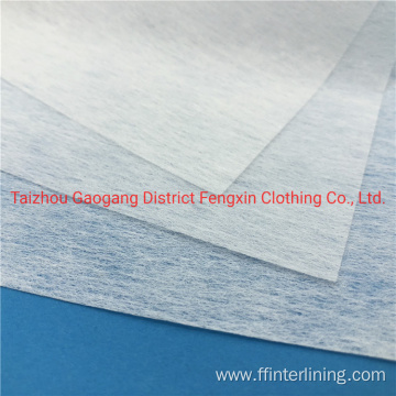 polyester nonwoven interlining wadding for garment